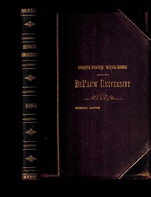 Forty-Fifth Year-Book of DePauw University for the Year 1883-84