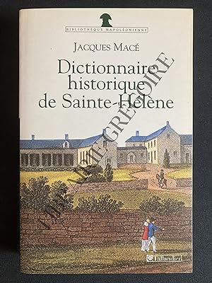 DICTIONNAIRE HISTORIQUE DE SAINTE-HELENE