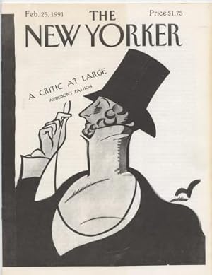 The New Yorker A Critic At Large: Audubon's Passion. Feb. 25, 1991