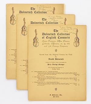 The Dolmetsch Collection of English Consorts. Eleven Fantasies, Airs, Pavans, Galliards, Almains,...