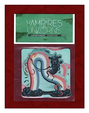 'Unicorn Warrior' Sticker 3-Pak from Yumfactory's 'Vampires vs. Unicorns: Floor War' Game. Travis...