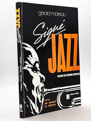 Signé Jazz [ Avec signatures autographes de Illinois Jacquet, Doc Cheatham et Sam Woodyard ]