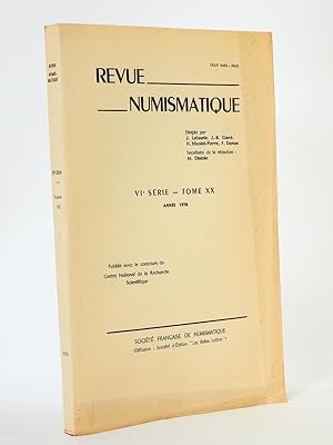 Revue de Numismatique - VIe Série , Tome XX ( 20 ) , Année 1978