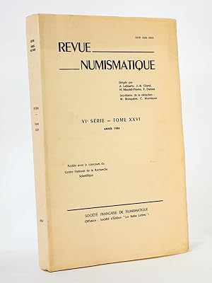 Revue de Numismatique - VIe Série , Tome XXVI ( 26 ), Année 1984