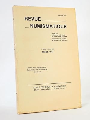 Revue de Numismatique - VIe Série , Tome XXIX ( 29 ), Année 1987