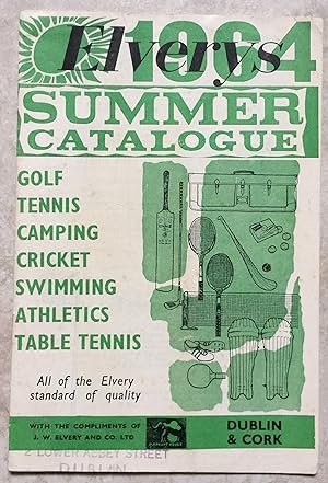 Elverys Summer Catalogue 1964.