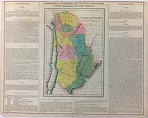 Geographical, Historical, and Statistical Map of the United Provinces of South America