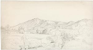 Monte Gennaro bei Tivoli, Oktober 1826.