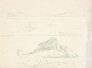Felsenküste bei Palermo, Sommer 1844.