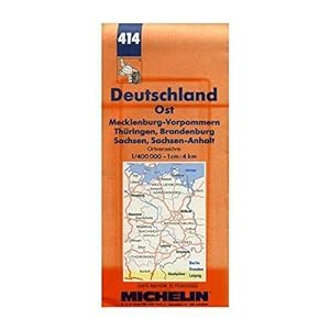Michelin Main Road Map: Deutschland (Michelin Maps)