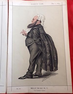 (Legal) Stoke-on-Trent MP. Vanity Fair Lithograph No 261 Or Men of the Day No 71.