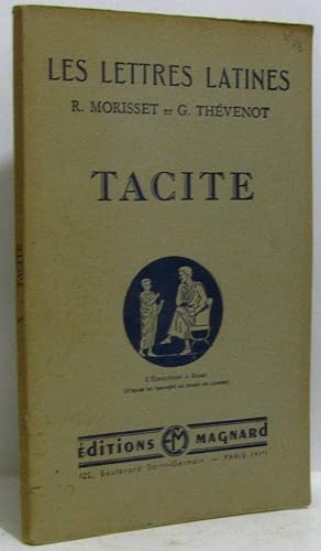 Tacite - (chapitre XXXII des lettres latines) Les lettres latines