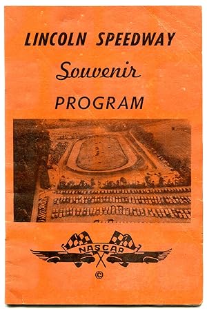 Lincoln Speedway Auto Race Program 1953