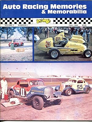 Auto Racing Memories and Memorabilia-Fall 1984-Texas Midgets-auto history-VF