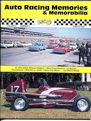 Auto Racing Memories & Memorabilia-Winter 1984-Midwest Midgets-auto history-VF