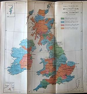 Increase or Decrease of Population, 1861-1871 and 7 other maps