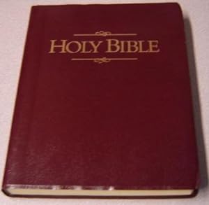 Holy Bible, Giant Print, King James Version, Burgandy Cover