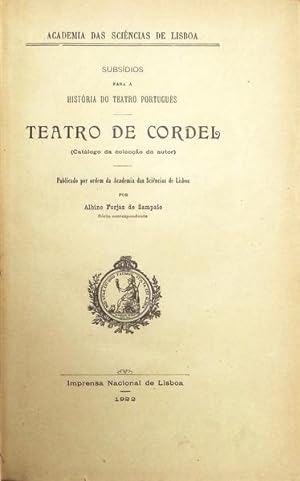 TEATRO DE CORDEL.