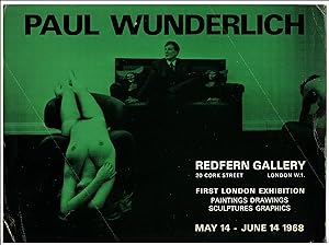 Paul WUNDERLICH. First London exhibition. Paintings Drawings Sculptures Graphics.