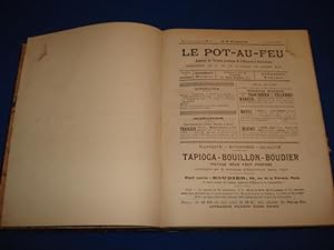 LE POT AU FEU. Journal de Cuisine Pratique et d'Economie Domestique. 12ème année. 1904. (du n° 1 ...