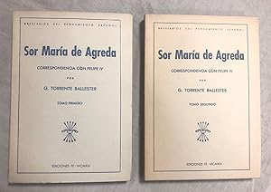 SOR MARÍA DE ÁGREDA. Correspondencia con Felipe IV. 2 Tomos