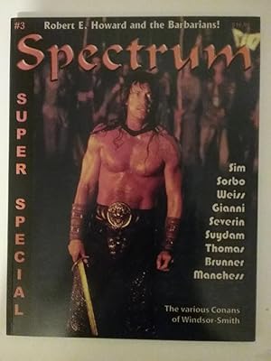 Spectrum Super Special # No. Number 3 Three III - Robert E. Howard And The Barbarians