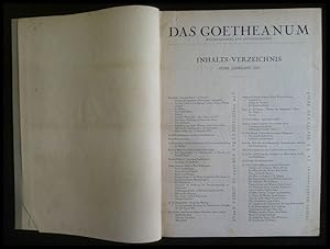 Das Goetheanum - Wochenschrift für Anthroposophie, 33. Jahrgang 1954