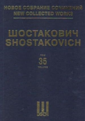 New collected works of Dmitri Shostakovich. Vol. 35. Festive Overture. Op. 96. Overture on Russia...