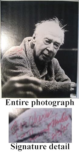 An Oversized Henry Miller Signed Photograph