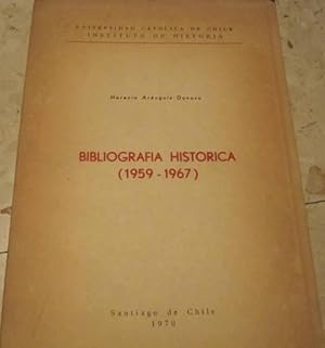 Bibliografia histórica (1959-1967)