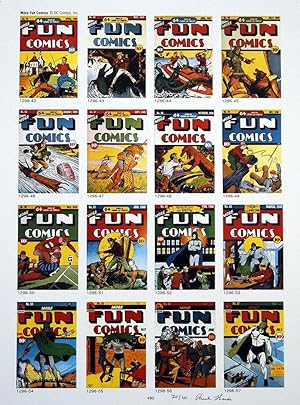PUBLISHER'S PROOF PAGE: Photo-Journal Guide to Comic Books - More Fun Comics 42 - 57 (Signed) (Li...