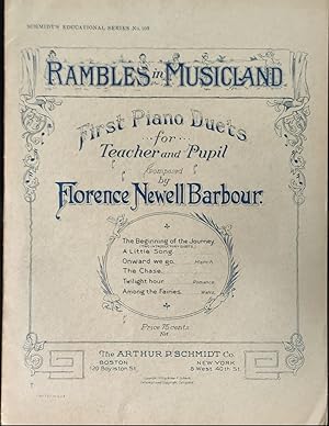 Rambles in Musicland. First piano duets for teacher and pupil (1910 edition)