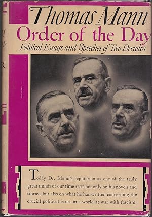 Order of the Day: Political Essays and Speeches of Two Decades