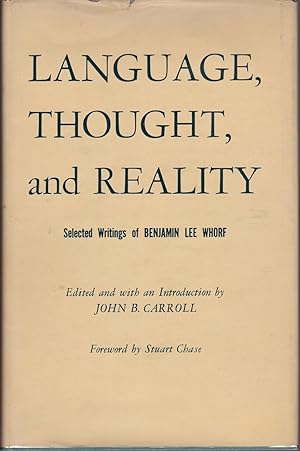 Language, Thought, and Reality: Selected Writings [Canadian issue]