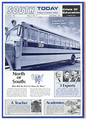 South Today: A Digest of Southern Affairs. Vol. 2, No. 5 (December 1970)