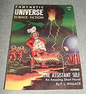 Fantastic Universe Science Fiction for March 1956 // The Photos in this listing are of the magazi...