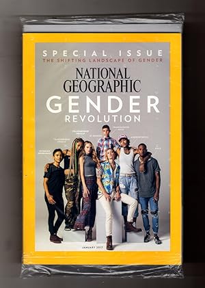 National Geographic Magazine - January, 2017. Newsstand Cover, in NGS Shipping Bag. Special Issue...