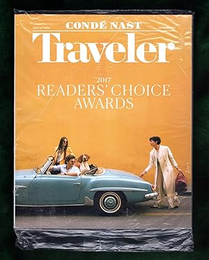 Condé Nast Traveler - November, 2017. 2017 Readers' Choice Awards. Cover: Vintage Mercedes-Benz 1...