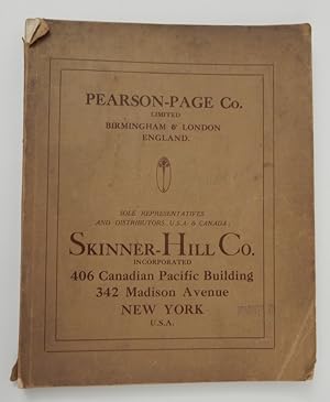 New Catalogue and Revised Prices 1925 . Sole Representatives in the United States and Canada for ...