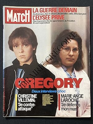 PARIS MATCH-N°1874-26 AVRIL 1985-CHRISTINE VILLEMIN/MARIE-ANGE LAROCHE