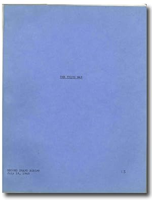 THE THIRD MAN . SECOND DRAFT SCRIPT [wrapper title]