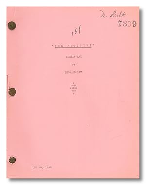 "THE FUGITIVE" SCREENPLAY BY . [released as PURSUIT TO ALGIERS]