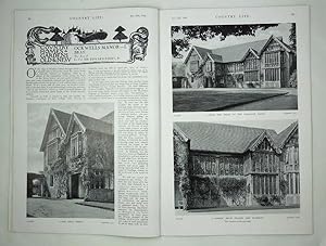 Original Issue of Country Life Magazine Dated January 12th 1924 with a Main Feature on Ockwells M...