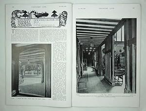 Original Issue of Country Life Magazine Dated January 26th 1924 with a Main Feature on Ockwells M...