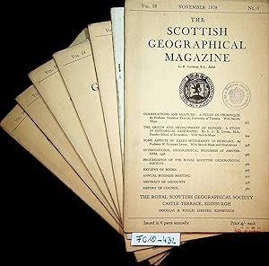 The Scottish Geographical Magazine; Volume LIV. (1938) No 1-6 all