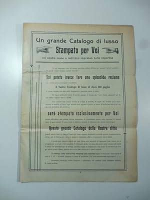 Ditta G. B. Ghiglietti. Torino. Supp. catalogo 27. Agosto 1931. Orologi, pendole, vetri.