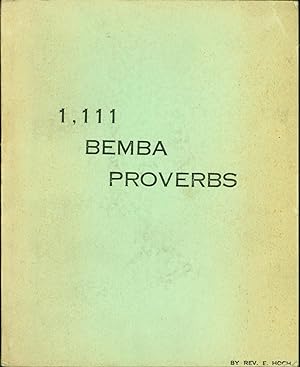 1,111 Bemba Proverbs