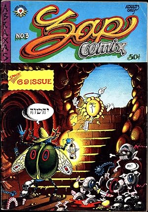 Zap Comix No. 3 / Special! 69 Issue / Adults Only (SIGNED BY R. CRUMB)