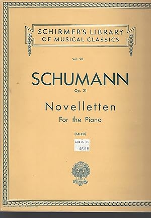 Novelletten for the Piano, Op. 21 (Schirmer's Library of Musical Classics, Vol. 98)