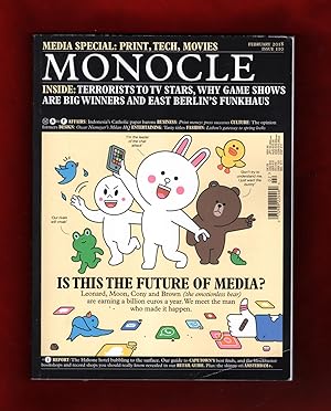 Monocle Magazine (February, 2018) Is This The Future of Media?. With Tipped-In Lufhansa Booklet. ...